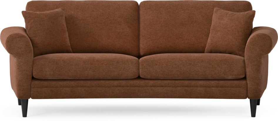 Eden - 2,5-sits soffa svängd - Orange
