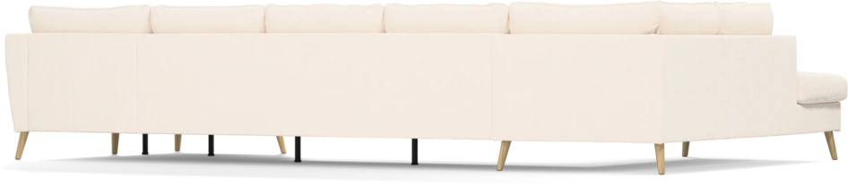 County - 4-sits soffa med divan vänster och schäslong höger - Vit