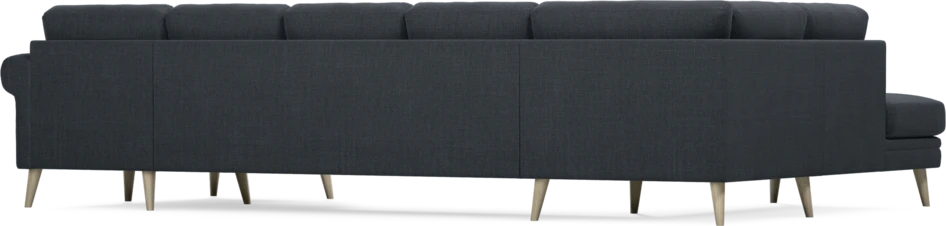 Eden - 3-sits soffa med divan vänster och schäslong höger - Blå