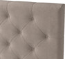 Delux Pikerad - Sänggavel, 90-210 cm - Beige