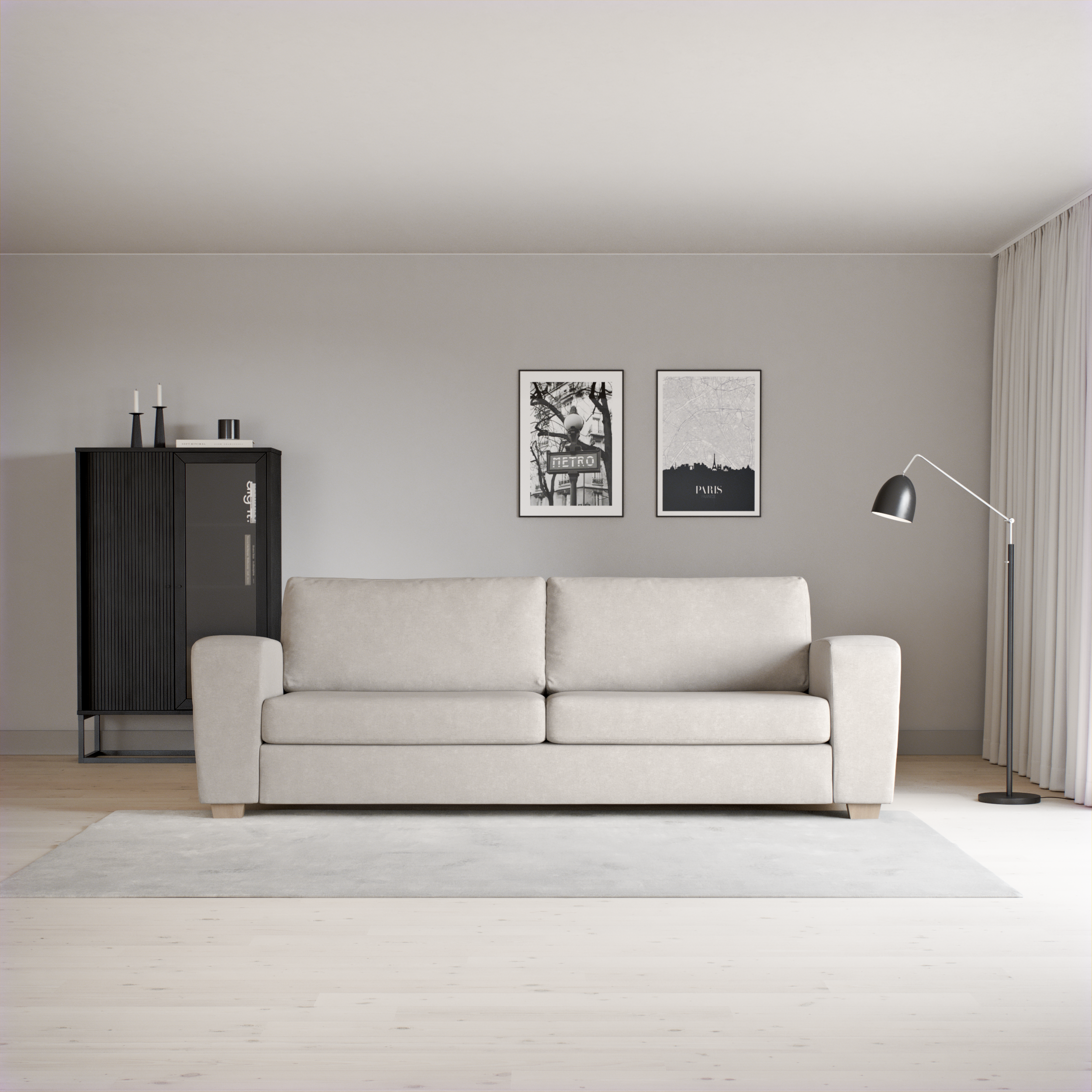 Friday - 3-sits soffa - inspiration