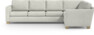 Friday - Hörnsoffa, 3+2-sits - Vit