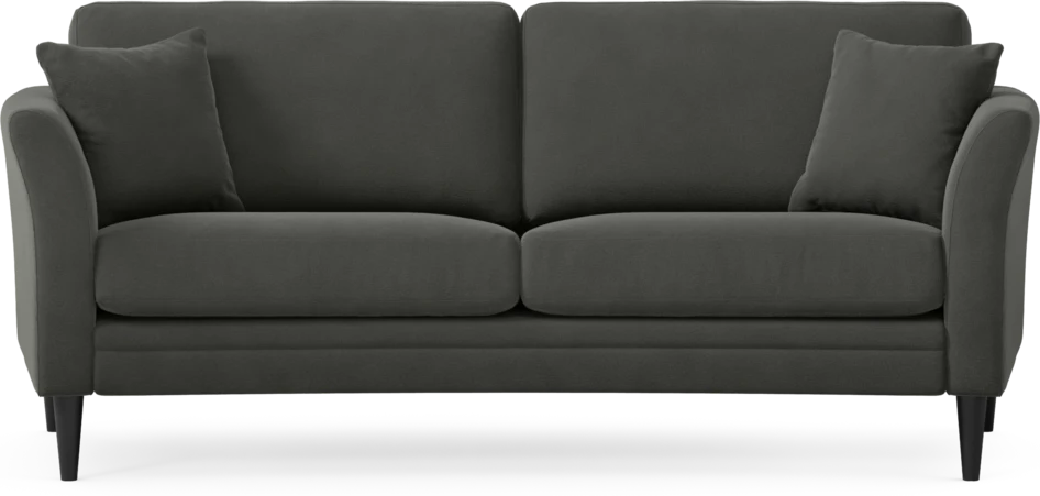 Eden - 2,5-sits soffa svängd - Grå