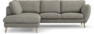 Madison Lux - 2-sits soffa med divan vänster - Vit