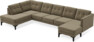 Rio - 4-sits soffa med divan vänster och schäslong höger - Grön