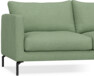 Impression Delux - 3-sits soffa med divan höger - Grön