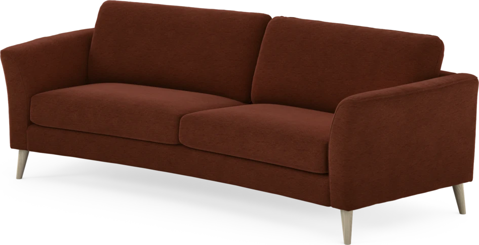 Bridge - 3-sits soffa svängd - Orange