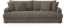 Rossi - 3-sits soffa, hel dyna - Brun