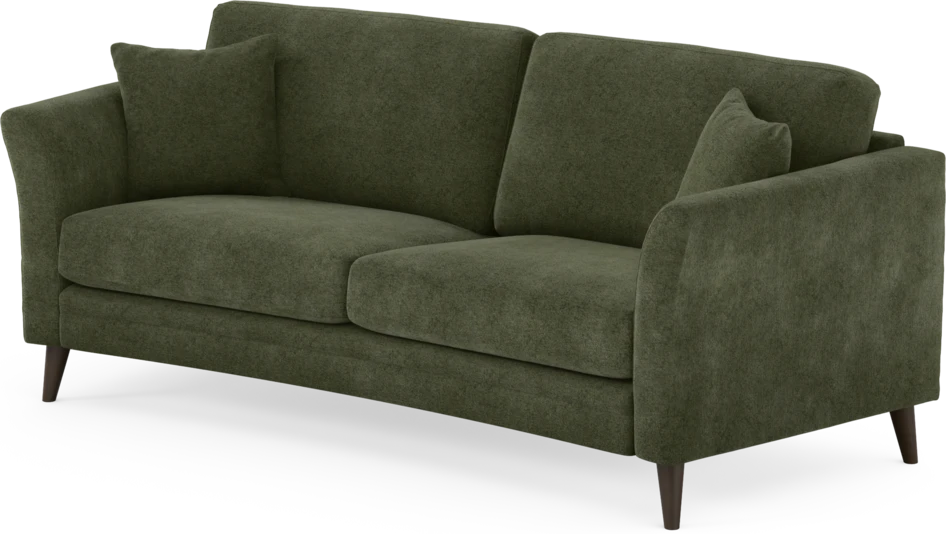 Eden - 2,5-sits soffa svängd - Grön