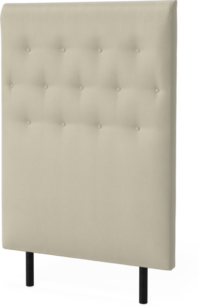 Roma Family pikerad - Sänggavel, 90-180 cm - Beige
