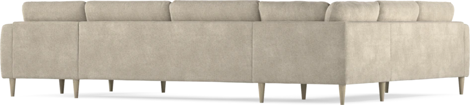 Bridge - Hörnsoffa, 2+3-sits med schäslong höger - Beige