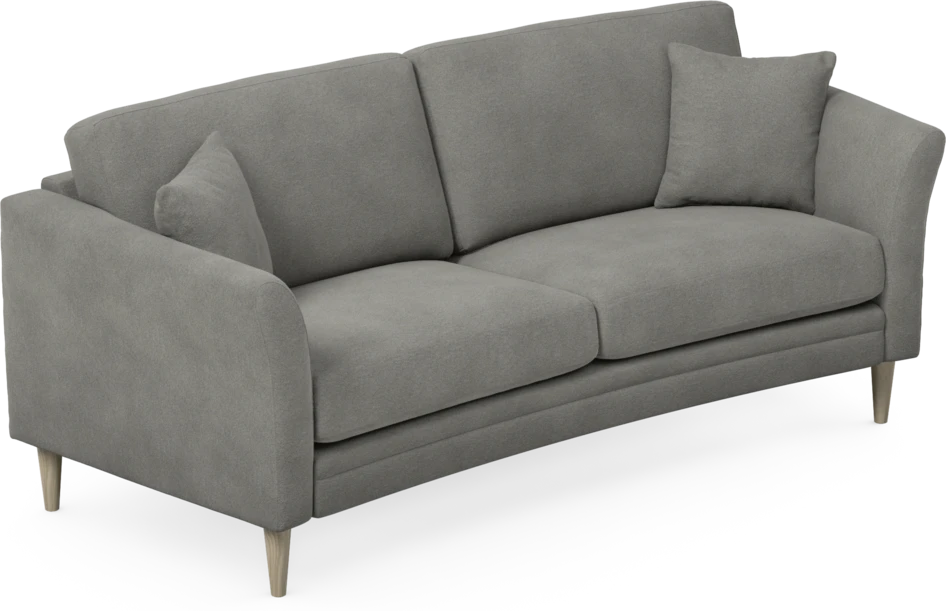 Eden - 2,5-sits soffa svängd - Grå