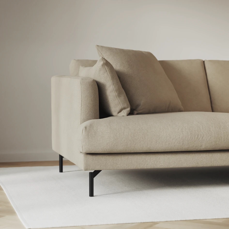 Harper - 3-sits soffa - Beige