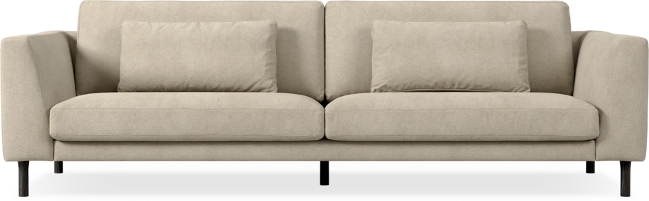 Willow - 4-sits soffa, fast klädsel - Beige
