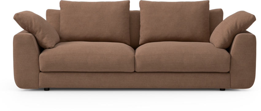 Amie - 3-sits soffa - Orange