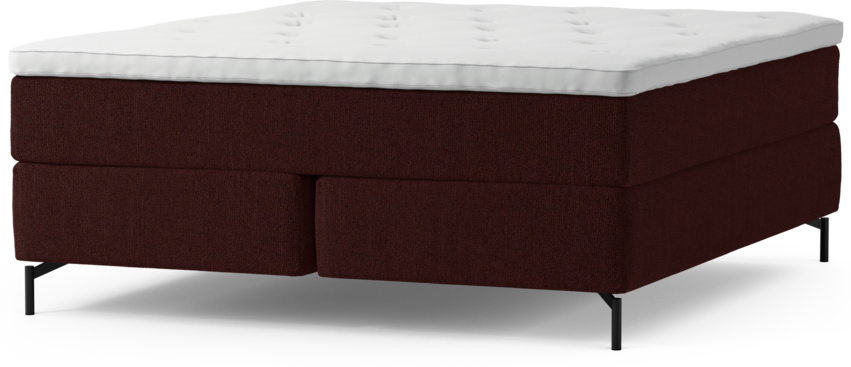 Delux Dream - Kontinentalsäng, dubbelsäng med bäddmadrass och sängben