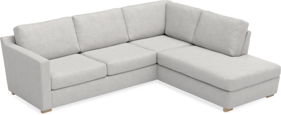 Friday - 2,5-sits soffa med divan höger - Grå