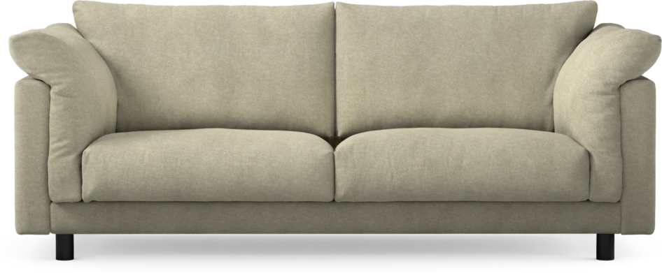 Cherrie - 2,5-sits soffa, fast klädsel - Beige