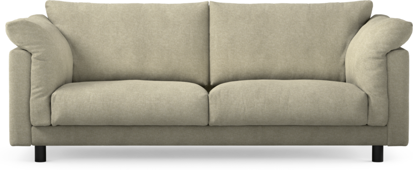 Cherrie - 2,5-sits soffa, fast klädsel - Beige