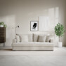 Mila - 3-sits soffa, hel dyna - Beige