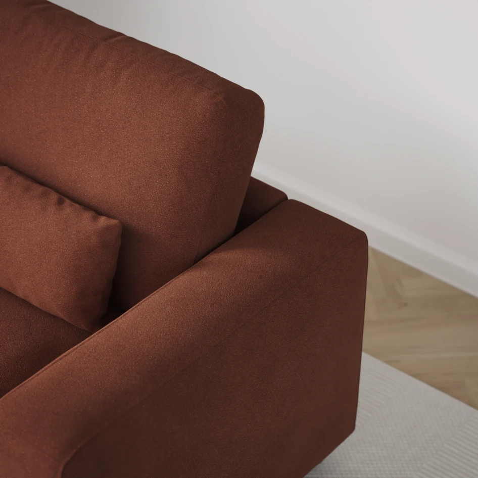 Noma - 3-sits soffa - Orange