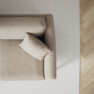 Eden - 3-sits soffa med schäslong - Beige