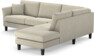 Eden - 2,5-sits soffa med divan - Grå