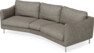 Madison - 3-sits soffa svängd, 90 cm - Grå