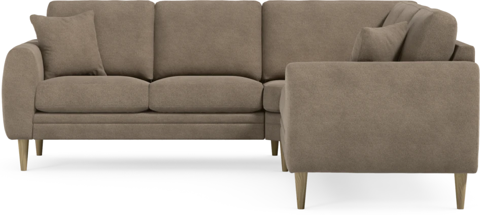 Eden - Hörnsoffa, 2+2-sits - Brun