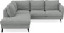 Madison - 2-sits soffa med divan vänster - Grå