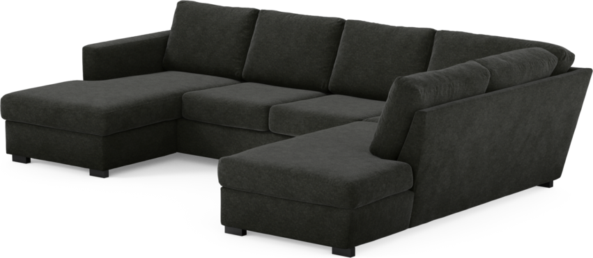 Friday - 3-sits soffa med schäslong vänster och divan höger - Grå