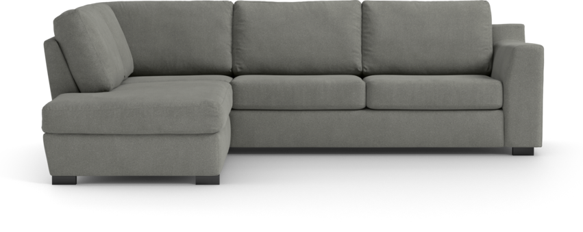 Friday - 2,5-sits soffa med divan vänster - Grå
