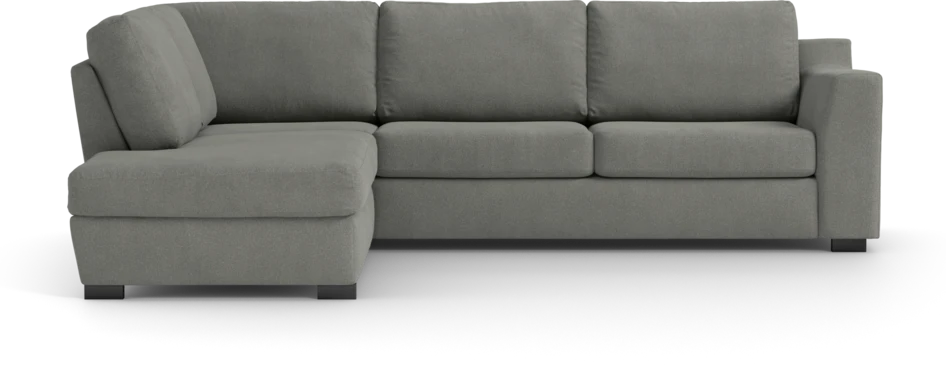 Friday - 2,5-sits soffa med divan vänster - Grå