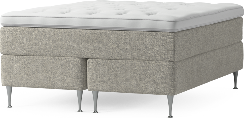 Delux Dream - Kontinentalsäng, dubbelsäng med bäddmadrass och sängben