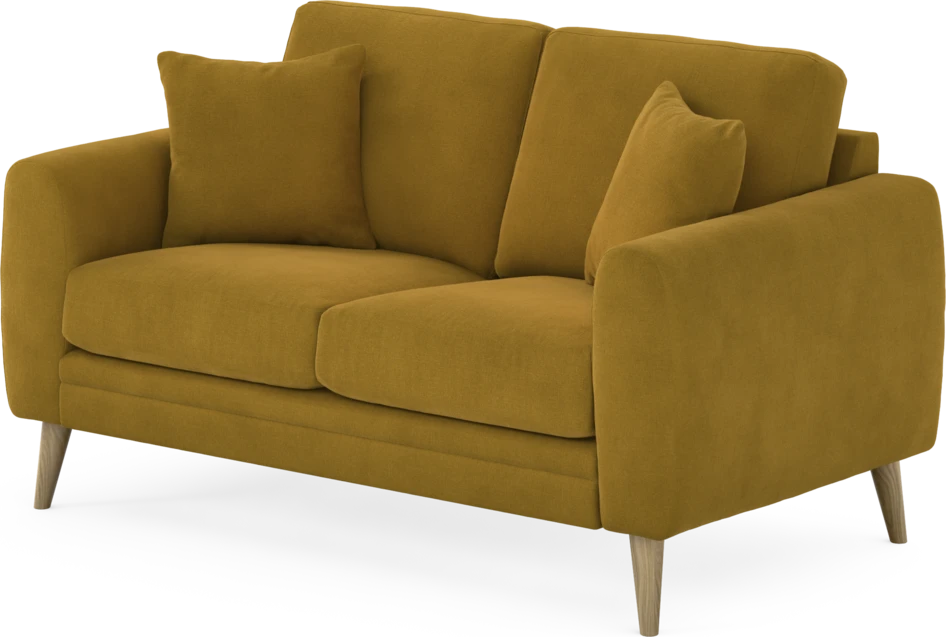 Eden - 2-sits soffa - Gul