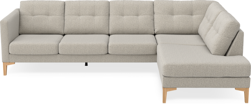 Rio - 3-sits soffa med divan höger - Beige