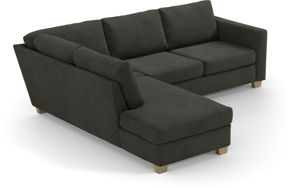 Friday - 2,5-sits soffa med divan vänster - Grå