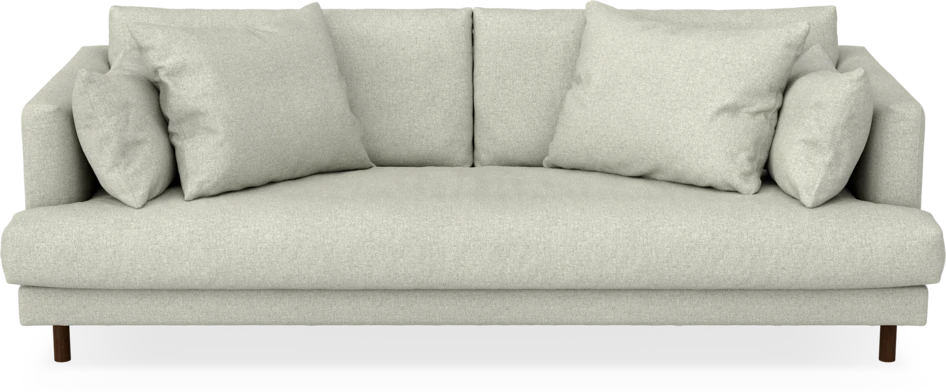 Harper - 3-sits soffa, hel dyna - Beige