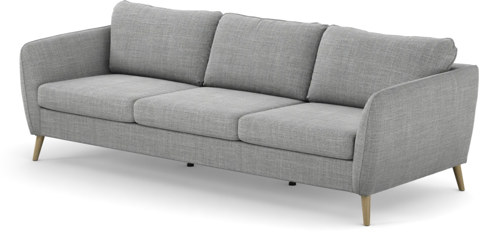 County - 3-sits soffa - Grå