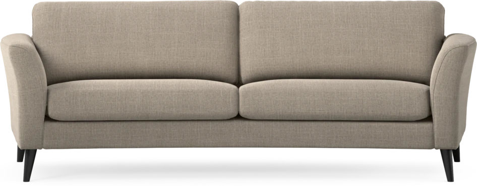 Bridge - 3-sits soffa svängd - Beige