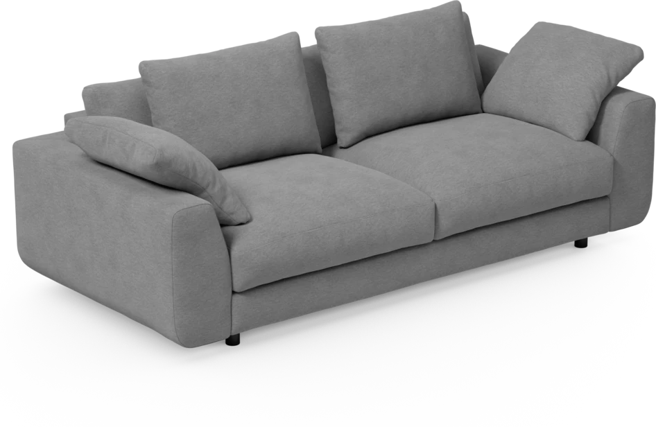 Amie - 3-sits soffa - Grå