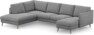 Madison Lux - 2-sits soffa med divan vänster och schäslong höger - Grå