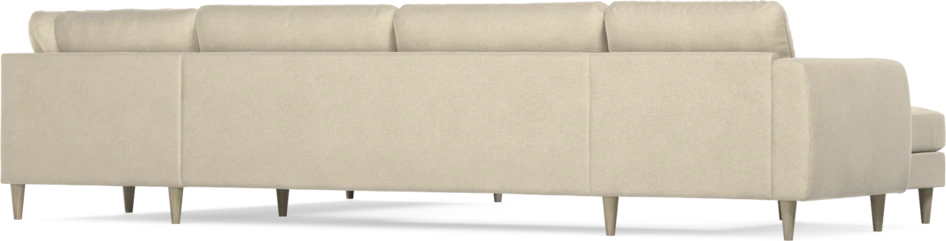 Bridge - Hörnsoffa, 3+2-sits med schäslong vänster - Beige