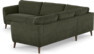 Bridge - Hörnsoffa, 3+2-sits - Grön