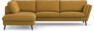 Madison - 3-sits soffa med divan vänster - Gul