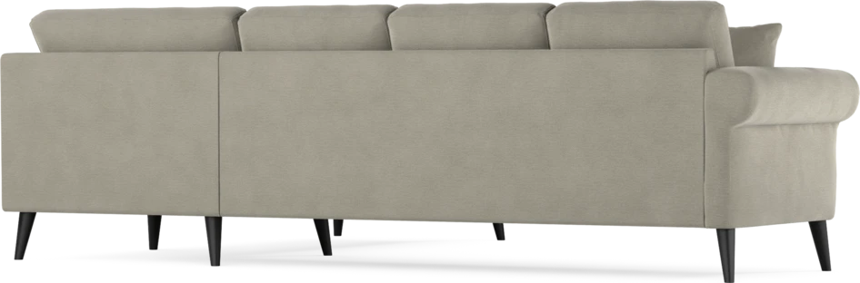 Eden - Hörnsoffa, 3+2-sits - Brun