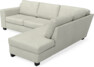 Friday - 2,5-sits soffa med divan höger - Beige