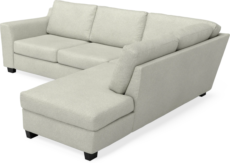 Friday - 2,5-sits soffa med divan höger - Beige