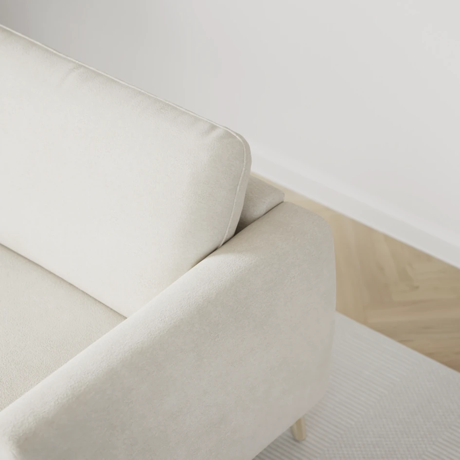 Bridge - 2-sits soffa - Vit