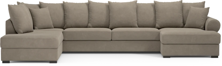 Town - 3-sits soffa med divan vänster och schäslong höger - Beige